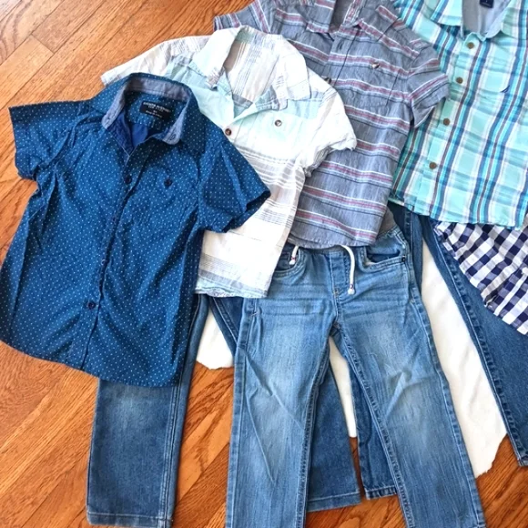 Little Boy's Casual Assorted Mix & Match Clothing, Bundle of 23 Items - Picture 11 of 16